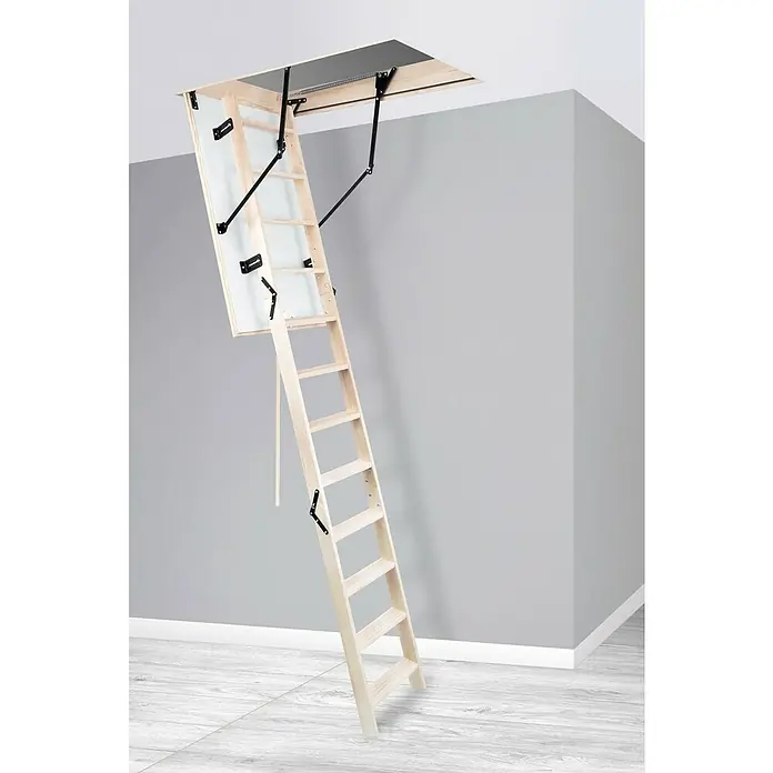 Meisterholz Tavanske stepenice - D x Š: 120 x 70 cm, Toplinska izolacija: 1,22 W/m²K - Živopisni prikaz