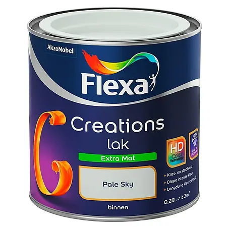Flexa Creations Lak Extra Mat Pale Sky