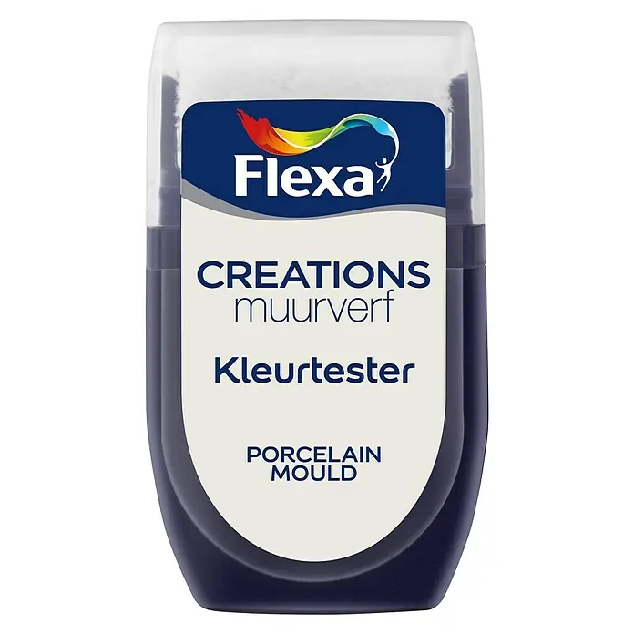 Flexa Creations Kleurtester - Porcelain Mould, 30 ml - Vooraanzicht