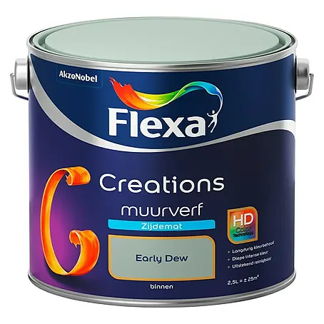Flexa Creations Muurverf Zijdemat Early Dew