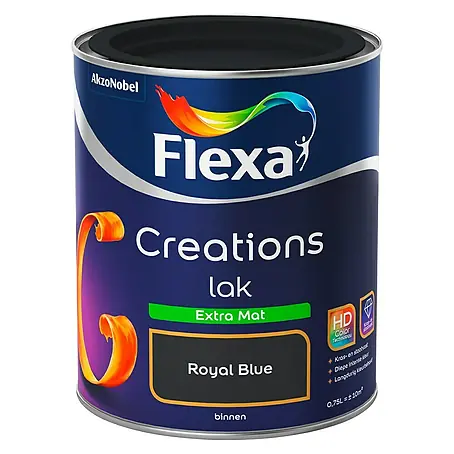 Flexa Creations Lak Extra Mat Royal Blue