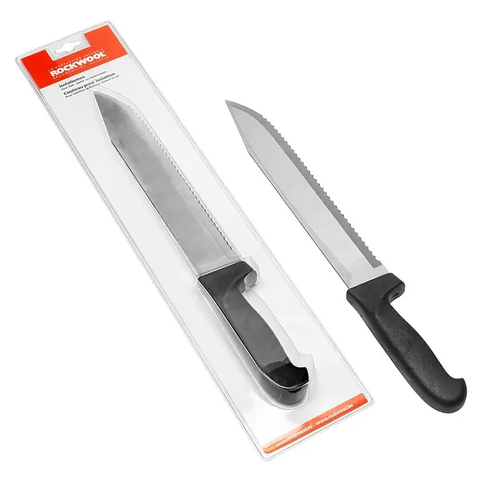 Rockwool Isolatiemes - 46 cm, Zwart - Diagonaal zicht