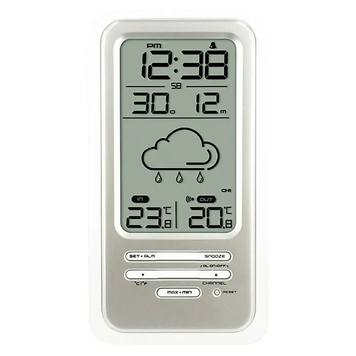 Meteorološko računalo WS 6720 - Digital, Širina: 23 mm - Pogled odozgo