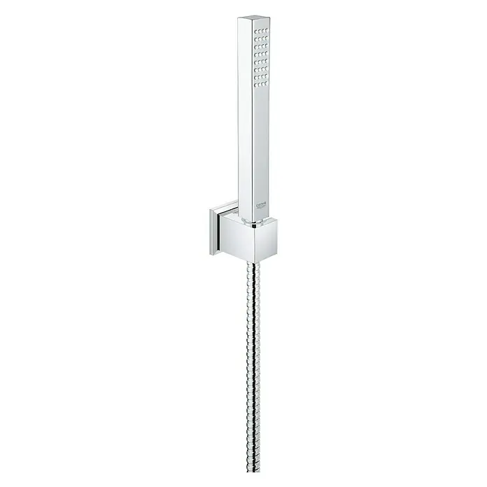 Grohe Brause-Set Euphoria Cube+ Stick - Anzahl Funktionen: 1 Stk., Chrom - Diagonale Ansicht