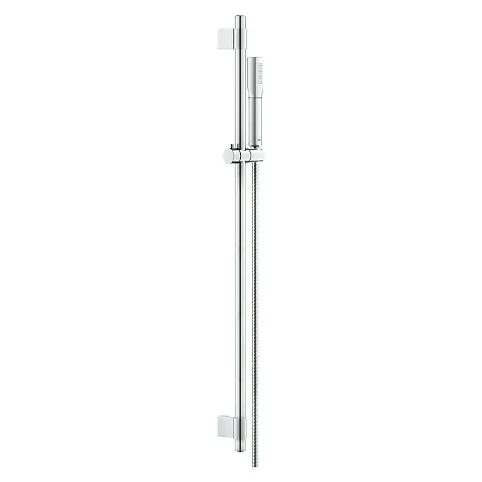 Grohe Grandera Brausegarnitur - Lochabstand: 60 cm - 90 cm, Art Strahl: Rain, Chrom - Diagonale Ansicht