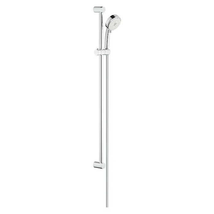 Grohe Tempesta Cosmopolitan Brausegarnitur 100 Typ 3 - Lochabstand: 92 cm, Art Strahl: Rain, Rain O², Massage, Chrom - Diagonale Ansicht