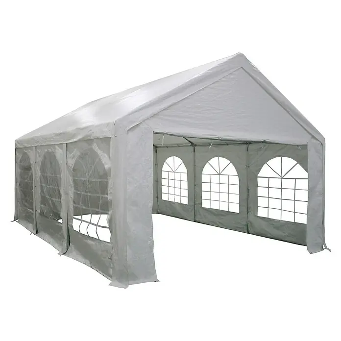 Sunfun Partyzelt - L x B: 600 x 396 cm - Diagonale Ansicht
