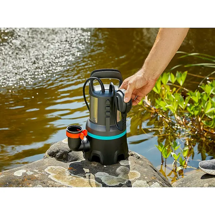 Gardena Pumpa za otpadnu vodu 16000 - Maksimalni protok: 16.000 l/h - Proizvod u upotrebi