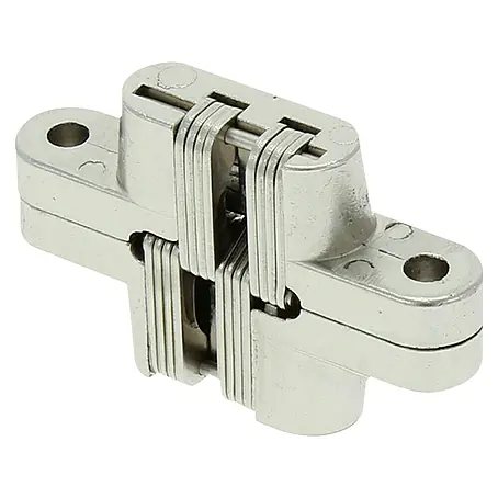 Starx  Scharnier inboor, onzichtbaar, vernikkeld 13 x 60 mm