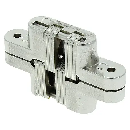 Starx  Scharnier inboor, onzichtbaar, vernikkeld 19 x 95 mm