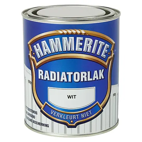 Hammerite  Radiatorlak Kleurvast Wit