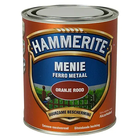 Hammerite  Grondverf Menie Oranje Rood