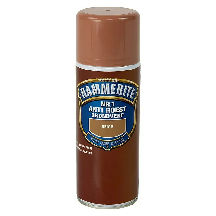 Hammerite Nr. 1 Grondverf Anti Roest Beige - 400 ml - Vooraanzicht