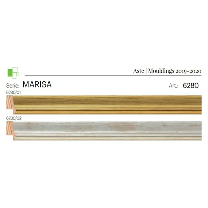 Bilderrahmen Marisa 6280 - Gold, 50 x 60 cm, Holz
