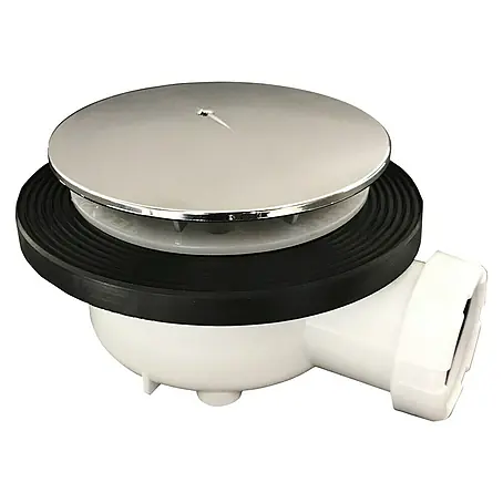 Tecnoagua  Válvula sifónica para ducha baja gran caudal con tornillos