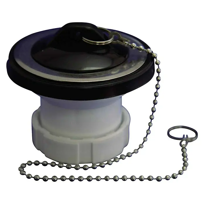 Tecnoagua Válvula de desagüe para lavabo o bidé - 1½", Equipamiento: Tapón de desagüe - Vista frontal