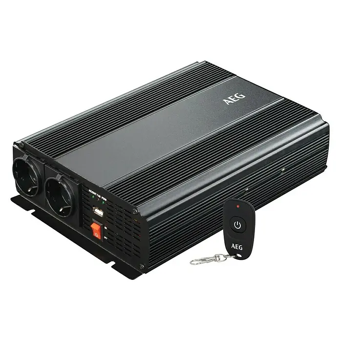 AEG Spannungswandler ST 1000 - 1.000 W - Diagonale Ansicht