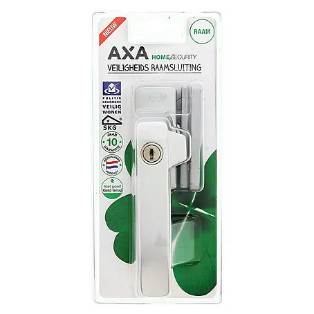 Axa  Raambeveiliging met nok/cilinderslot, links, type 3332