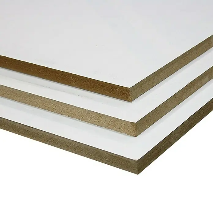 Mdf-plaat Directpaint 2440 x 1220 x 12 mm - 244 cm x 122 cm x 12 mm - Close-up