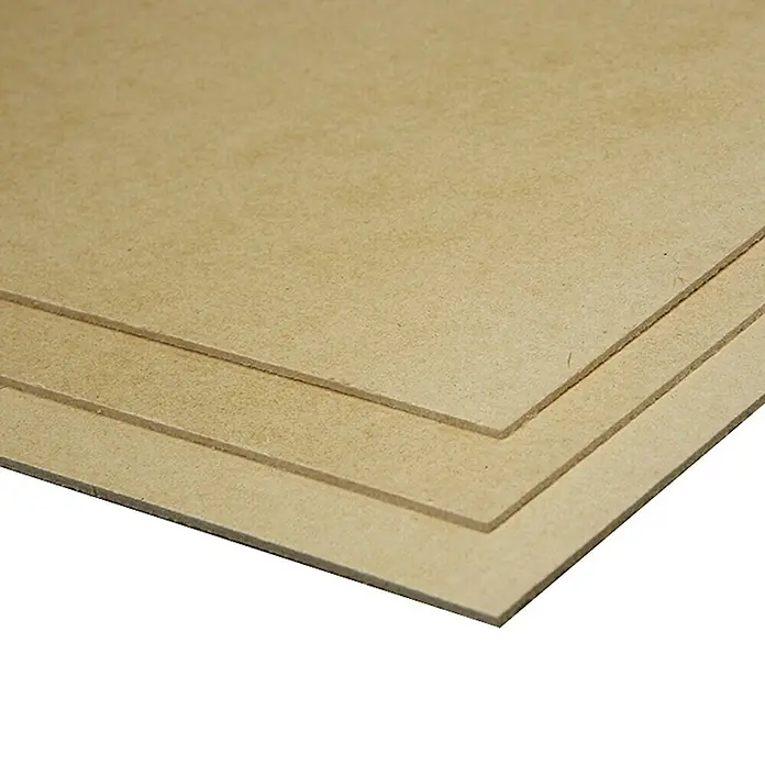 Hardboard 1220 x 610 x 3,2 mm - 122 cm x 61 cm x 3,2 mm - Close-up