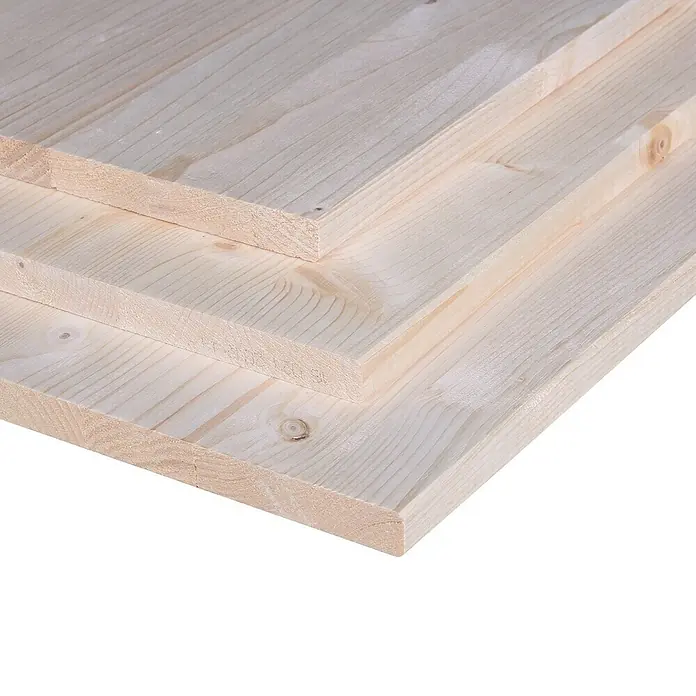 Paneel Vuren 2500 x 400 x 18 mm -  - Close-up