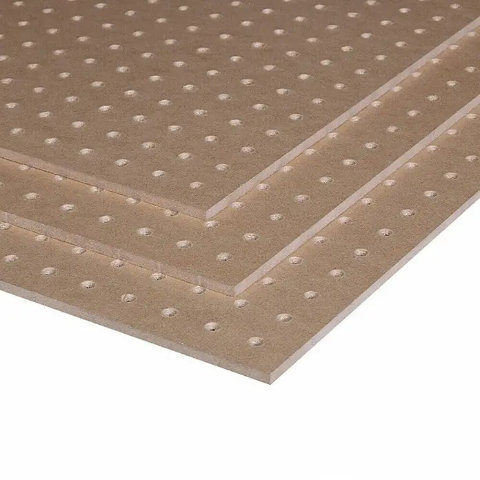 Houtvezelplaat Geperforeerd 2000 x 900 x 6 mm - 200 cm x 90 cm x 6 mm - Close-up