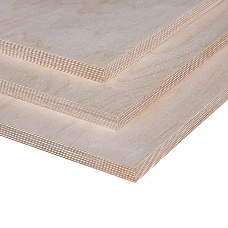 Plaat multiplex, vaste maat Berken 2440 x 1220 x 9 mm