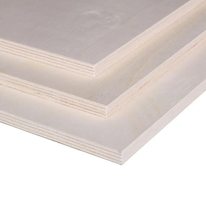 Multiplexplaat 1250 x 610 x 4 mm - Bruin - Close-up