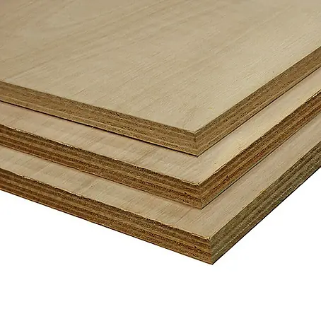 Multiplexplaat Okoumé 2500 x 1220 x 10 mm