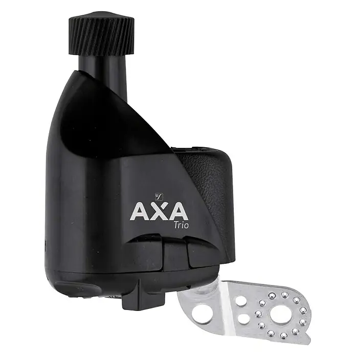 Axa Dynamo Trio - 6 V, 3 W, Bevestiging: Links - Diagonaal zicht
