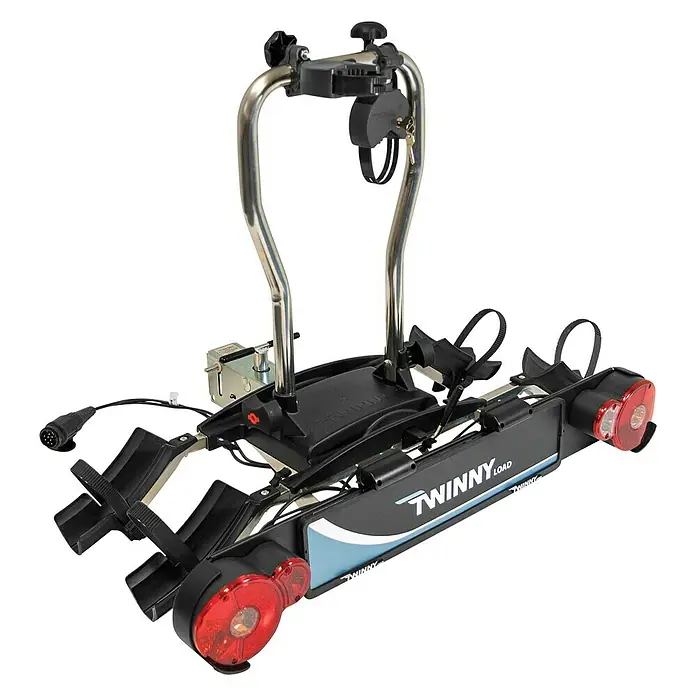 Twinny Load Fietsdrager e-Carrier II - Geschikt voor: Auto's - Diagonaal zicht