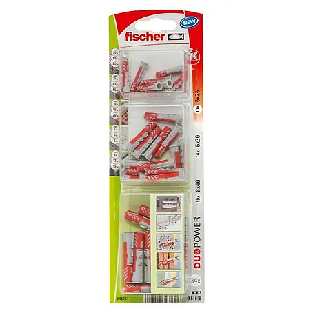 Fischer Duopower Set de tacos 545751