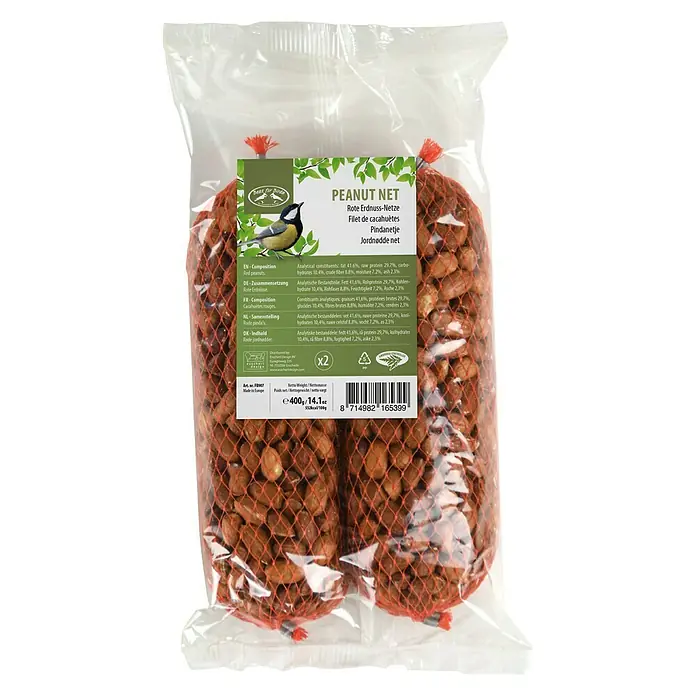 Tuinvogelvoer Pindanetje set -  - Vooraanzicht
