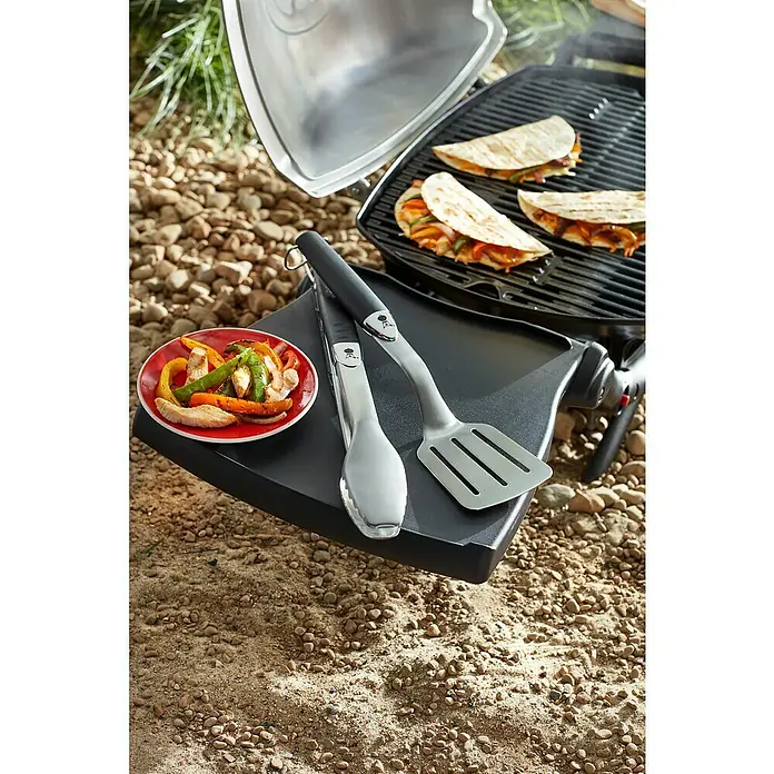 Weber Grillbesteck Kompakt - 2 -tlg., Edelstahl - Stimmungsaufnahme