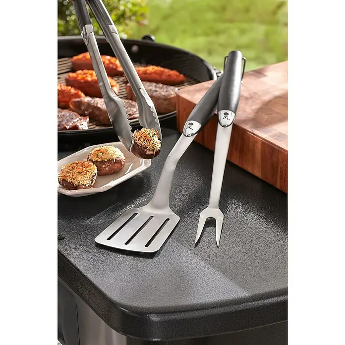Weber Grillbesteck - 3 -tlg., Rostfrei - Stimmungsaufnahme