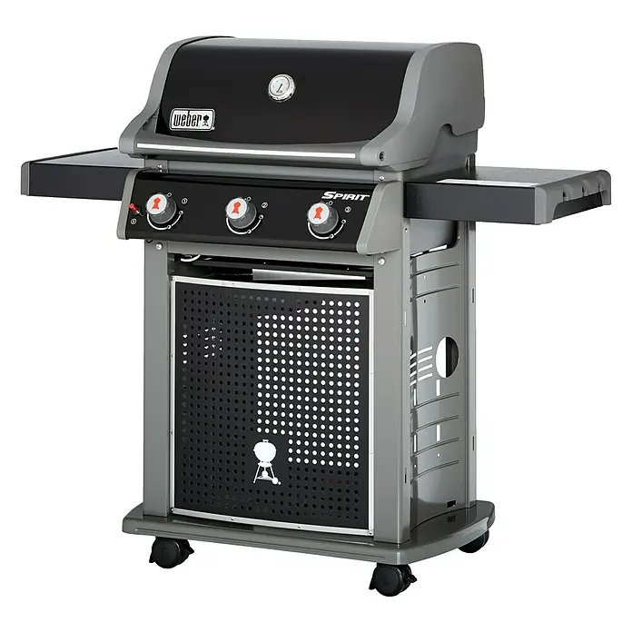Severin Gasgrill Spirit E 310 Classic - Anzahl Brenner: 3, Hauptgrillfläche: 60 x 45 cm, 9,4 kW - Diagonale Ansicht