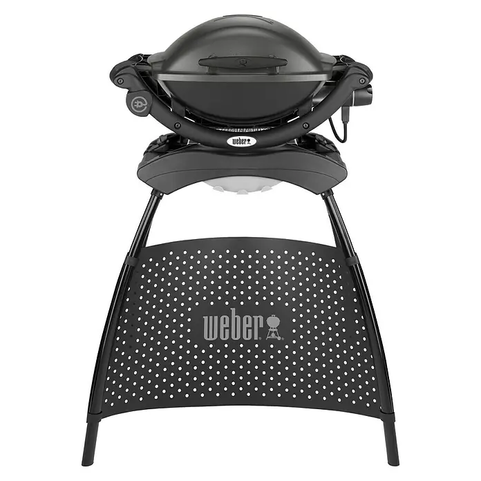 Weber Električni žar [SI] Q 1400 Stand - 2,2 kW, Glavna površina za peko: [SI] 43 x 32 cm - Pogled od spredaj