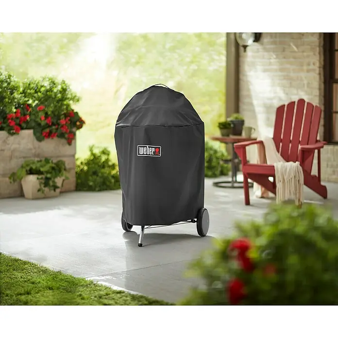 Weber Zaštitna navlaka za roštilj Premium - Namijenjeno za: Weber roštilj na drveni ugljen s Ø 57 cm - Živopisni prikaz