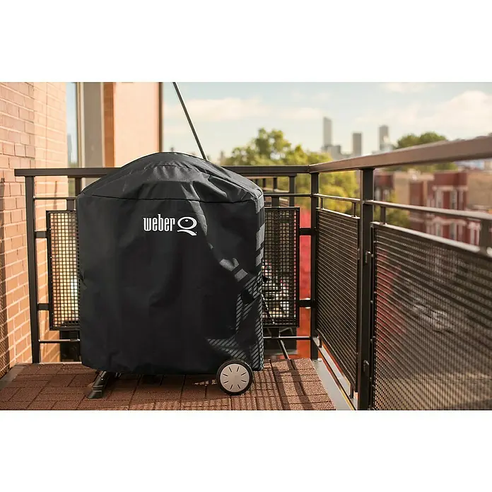 Weber Pokrivna navlaka Premium - Namijenjeno za: Weber Q 1000 Serie, Weber serija Q 2000, Poliester - Živopisni prikaz