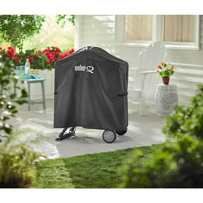 Weber Pokrivna navlaka Premium - Namijenjeno za: Weber Q 1000 Serie, Weber serija Q 2000, Poliester - Živopisni prikaz