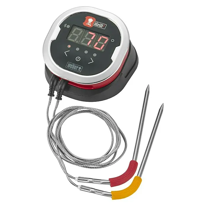 Weber Termometar za roštilj iGrill 2 - Bluetooth, 2 mjerna osjetnika - Pogled odozgo