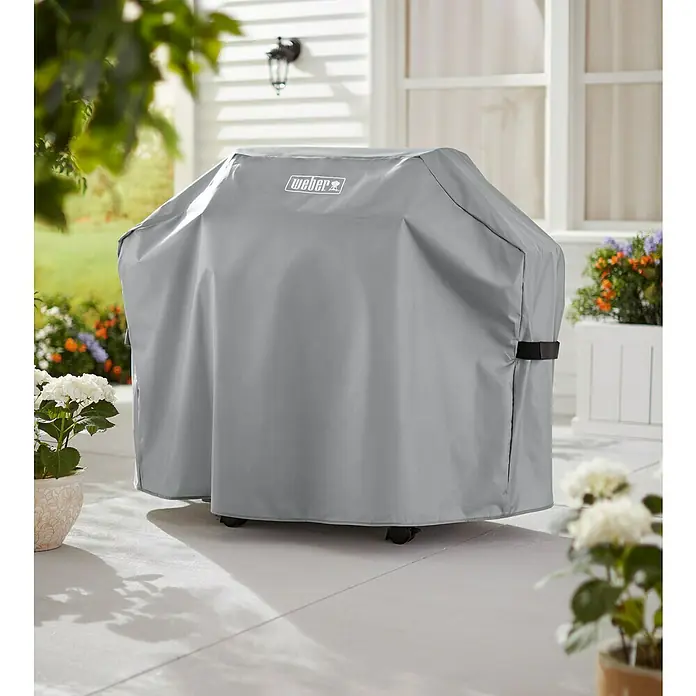 Weber Standard Grill-Schutzhülle - Passend für: Weber Genesis II 200-Serie, Weber Modelle bis 132 cm Breite - Stimmungsaufnahme