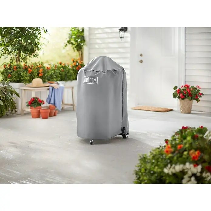 Weber Zaštitna navlaka za roštilj - Poliester, Namijenjeno za: Weber okrugli roštilj s Ø 47 cm - Živopisni prikaz
