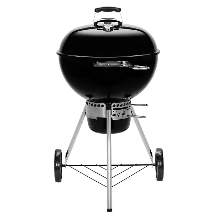 Weber Master-Touch GBS Kugelgrill E-5750 - Schwarz, Hauptgrillfläche: Ø 54 cm - Vorderansicht