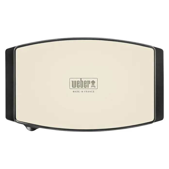 Weber Grillpfanne BBQ Keramik - L x B x H: 47 x 28 x 4,4 cm - Ansicht von oben