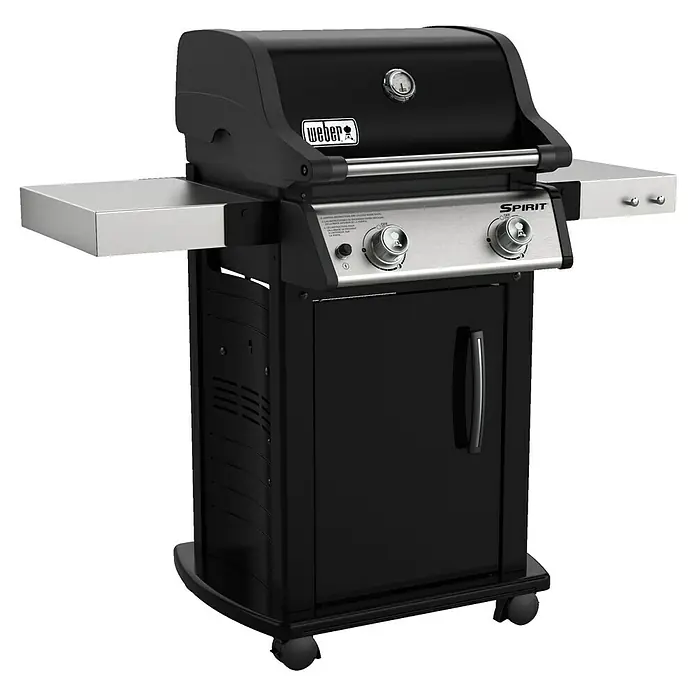 Weber Gasgrill Spirit E 215 GBS - Anzahl Brenner: 2, Hauptgrillfläche: 52 x 45 cm, 7,77 kW - Diagonale Ansicht