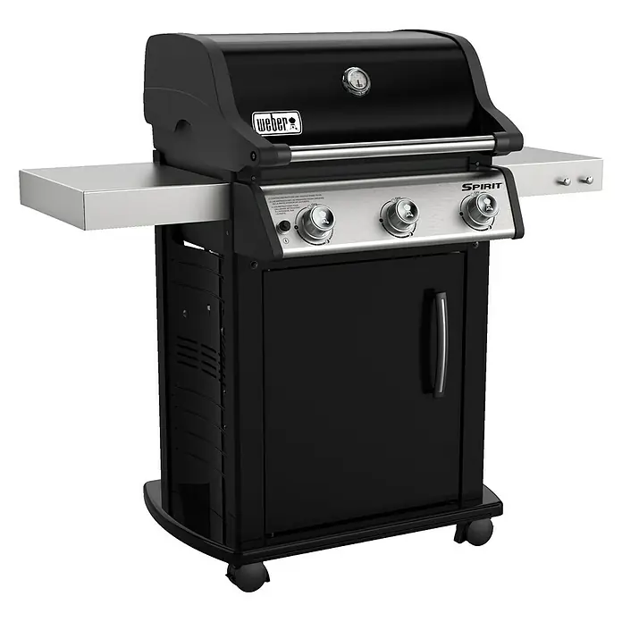 Weber Gasgrill Spirit E-315 GBS - Anzahl Brenner: 3, Hauptgrillfläche: 61 x 45 cm, 9,38 kW - Diagonale Ansicht