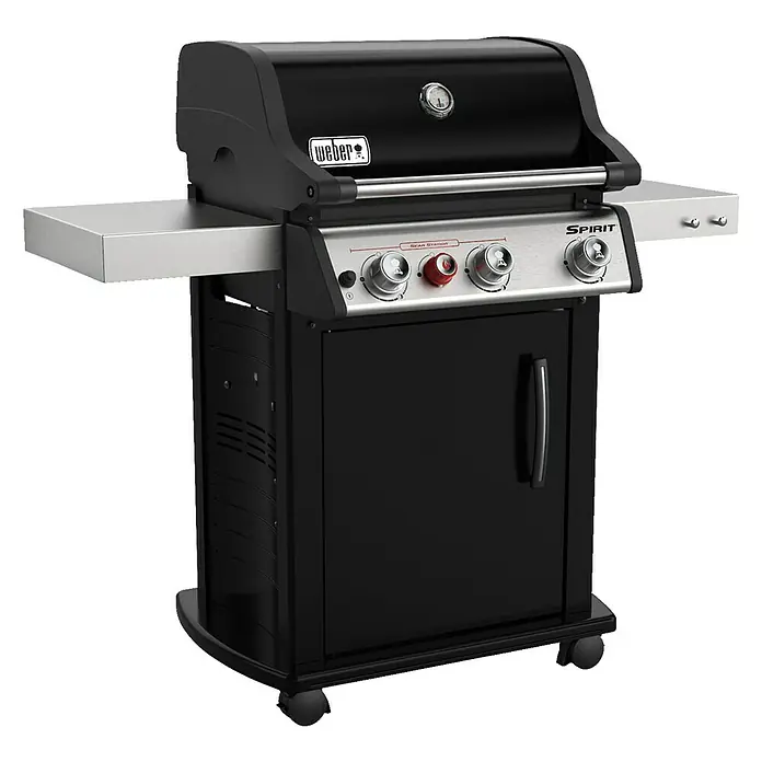 Weber Gasgrill Spirit E-325S GBS - Anzahl Brenner: 3, Hauptgrillfläche: 61 x 45 cm, 9,38 kW - Diagonale Ansicht