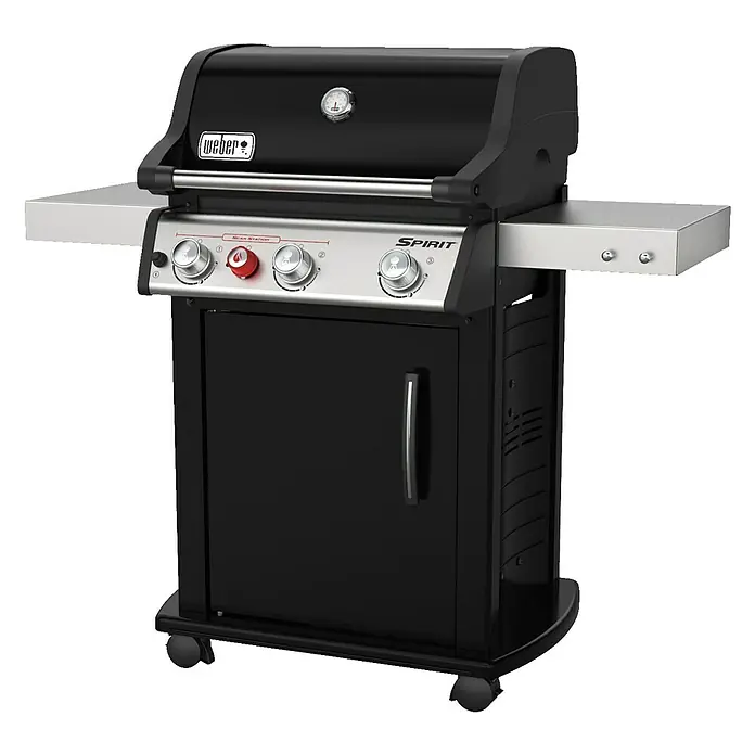 Weber Gasgrill Spirit E-325S GBS - Anzahl Brenner: 3, Hauptgrillfläche: 61 x 45 cm, 9,38 kW - Diagonale Ansicht