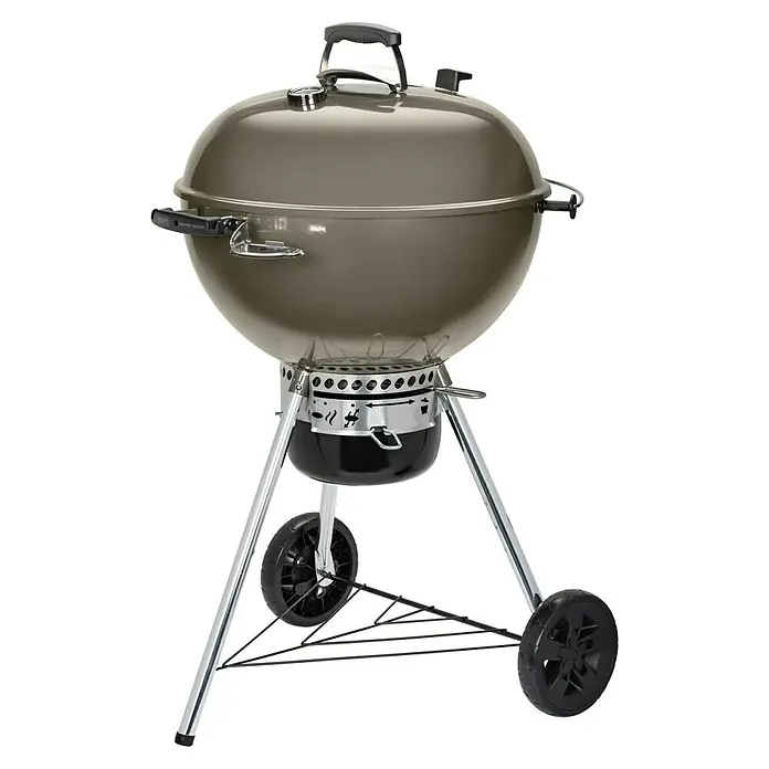 Weber Master-Touch GBS Kugelgrill C-5750 - Smoke Grey, Hauptgrillfläche: Ø 57 cm - Diagonale Ansicht
